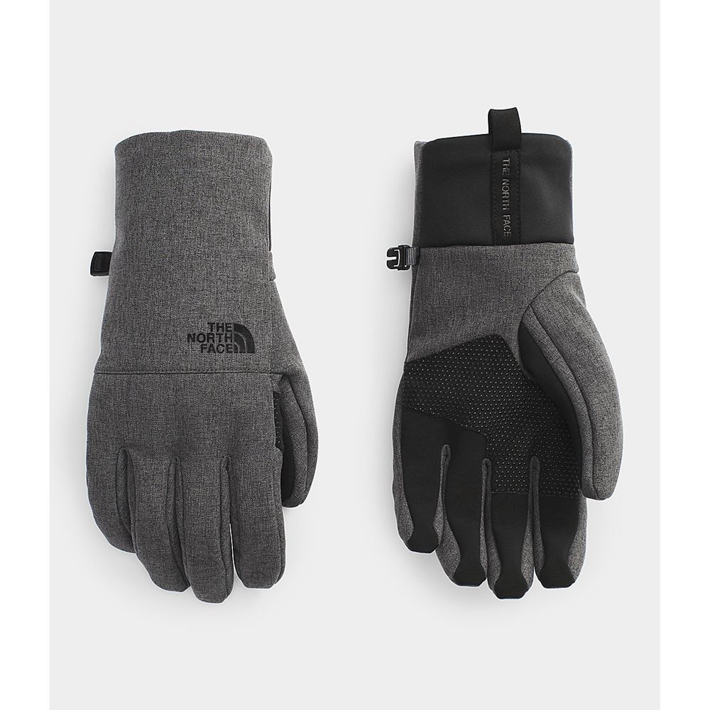 The North Face Gloves Mens Australia - The North Face Apex+ Etip™ Dark Grey Supreme (SEK-096325)